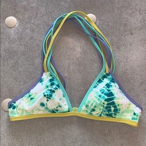•Strappy Tie Dye Top•